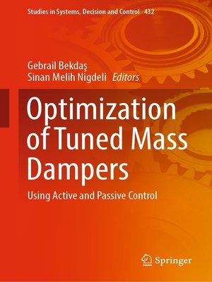 cover image of Optimization of Tuned Mass Dampers